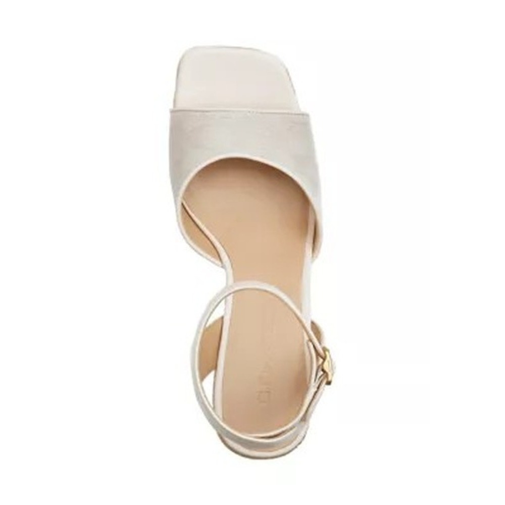 Women's COACH Signature C Espadrille Wedge Sandals Chalk Size 6 New With Tags - Picture 3 of 9